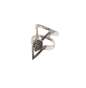 Sterling Root Chakra Ring- Grounding